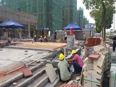 園林施工現場11